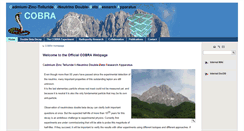 Desktop Screenshot of cobra-experiment.org